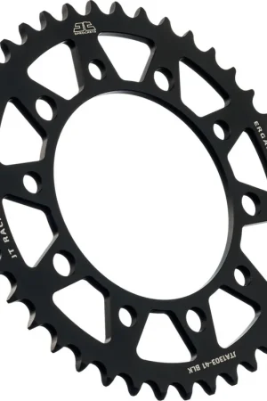 JT SPROCKETS - REAR RACELITE ALU 41T, 520, BLK - Sprockets - Aluminium Authentiek